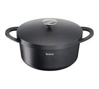 Tefal e21846 trattoria poêle de service fonte d'aluminium noir Noir G