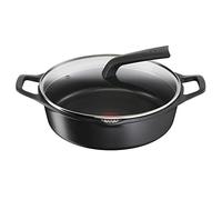 Tefal E2497244 Casserole avec Couvercle Noir Ø 28 cm