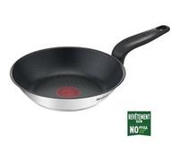 TEFAL Poêle inox E3090204 Primary – 20 cm, revêtement anti-adhésif, compatible induction