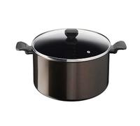 Tefal Marmite Easy Cook & Clean 30 cm – antiadhésive avec couvercle – aluminium noir