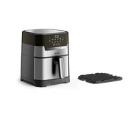 Tefal Easy Fry & Grill EY505D Unique 4,2 L Autonome 1550 W Friteuse d’air chaud Acier inoxydable