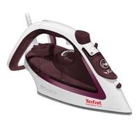 Tefal EasyGliss Plus FV5714 fer à repasser Fer à repasser à sec ou à vapeur Semelle Durilium 2400 W Bordeaux, Blanc
