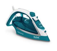 Tefal EasyGliss Plus FV5737 Fer à repasser à sec ou à vapeur Semelle Durilium 2500 W Turquoise et Blanc