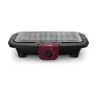 Tefal EasyGrill Adjust Barbecue Électrique, 2300W, Grille Inox, Large surface de cuisson, Fumée Réduite, Température Réglable, Lave-Vaisselle, BG90E514