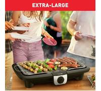 TEFAL EasyGrill XXL Barbecue électrique sur pieds, Large surface, Thermostat réglable, Cuisson simultanée, BG921812