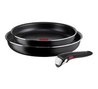 Tefal Ensemble de poêles L1539143 Noir Aluminium 3 Pièces 2 Unités Ø 24 cm Ø 28 cm