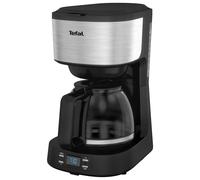 Tefal Equinox CM520D - Cafetière - 12 tasses - inox/noir