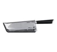 Tefal Ever Sharp Couteau De Cuisine Santoku 16,5 Cm, Aiguiseur Intégré, Technologie Sécurisée, Acier Inoxydable Allemand K2579024 acier inoxydable G