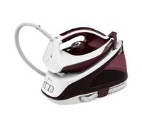 Tefal Express Essential Plus SV6120E0 - Centrale vapeur avec fermeture automatique - semelle : Ceramic Xpress Glide - 2200 Watt - wine/white