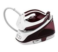 Tefal Express Essential Plus SV6120E0 - Centrale vapeur avec fermeture automatique - semelle : Ceramic Xpress Glide - 2200 Watt - vin/blanc Vin/blanc G