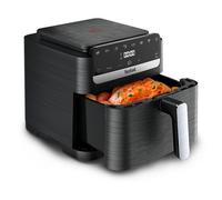 Tefal Easy Fry EY8618E0 Friteuse à air chaud Mega Compact, 2020 W, 7,5 L, 8 programmes, température réglable, écran numérique, noir