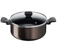 Tefal Easy Cook & Clean B5544602 casserole à sauce Rond Noir, Marron