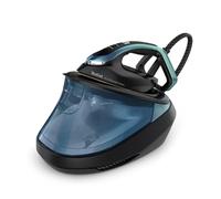 Tefal Fer à repasser Pro Express Vision, Générateur de vapeur, 9 bar, 180 g/min, 800 g/min, Anticalcaire, Vision LED intelligente, Polyvalent, Longue durée, Récupérable 15 ans, Bleu