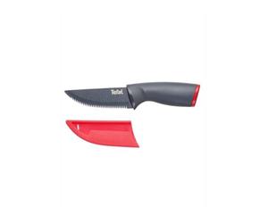 Tefal Fresh Kitchen Couteau A Steak Rouge 11 Cm+ Protection