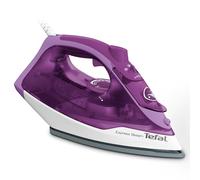 Tefal FV2836 Fer à repasser à sec ou à vapeur Semelle en céramique 2400 W Violet, Blanc