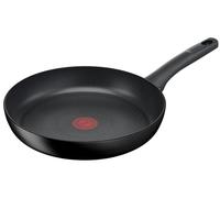 Tefal G28806 Hard Titanium On Poêle à frire 28 cm - Aluminium - Revêtement antiadhésif sans danger - Indicateur de température - Compatible avec tous les feux - Induction - Noir