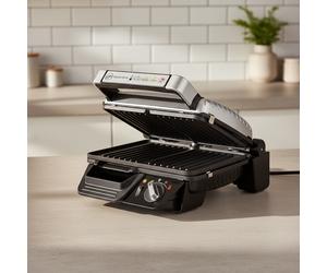 Tefal GC450B32 Gril de contact, 2000 W, thermostat réglable, plaques en fonte