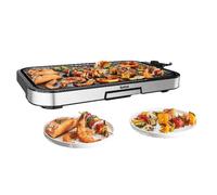 Tefal Giant Plancha XL Inox,12 personnes, Revêtement antiadhésif, 2300W CB631D10