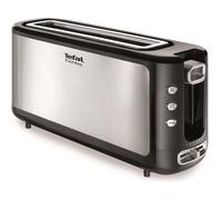 TEFAL Grille-pain Express 1 longue fente metal Toaster 7 niveaux de dorageTL365ETR