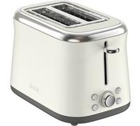 Tefal Grille-pain 2 fentes TT720AE0 – Design acier inox rétro, levier de surélévation, 8 niveaux de dorage
