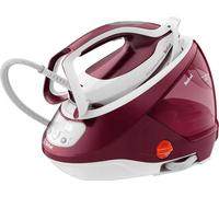 Tefal GV9220 Centrale vapeur 2600 W Durilium AirGlide Autoclean soleplate Bourgogne, Blanc