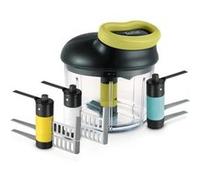 TEFAL HACHOIR 5 secondes Maxi Kit 900 ml (émulsion + glace + purée + lames multi-usages) K1321044