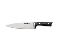 Tefal Ice Force Couteau de chef 20 cm, Couteau de cuisine, Lame en acier inoxydable allemand, Coupe performante, Tranchant longue durée, Garantie 10 ans K2320214