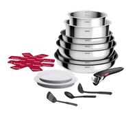 Casserolerie Tefal Ingenio Cook Eat Set Inox 15 Pièces - Casseroles, Poeles Et Ustensiles L881sf04