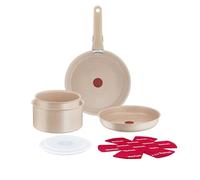 Tefal Ingenio Delight - Batterie de cuisine 11 pièces avec poignée amovible | Poêle et casseroles antiadhésives pour cuisiner sainement - Empilables pour un gain de place - Compatibles tous feux