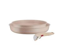 Tefal Ingenio Delight,Tefal Ingenio Delight, Set 3 pièces, Poêles 24cm et 28cm, Manche amovible, Induction, L7839043