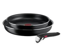 Tefal Ingenio L1549013 Easy Cook & Clean Try Me Lot de 3 poêles anti-adhésives Noir
