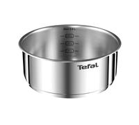 Tefal Ingenio Emotion, Casserole 20 cm, Acier inoxydable, Design empilable, Induction, Compatible avec poignée Ingenio, L8963053