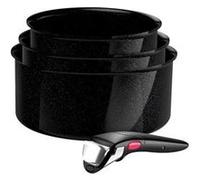 Tefal L27090 Lot De Casseroles 4 Pièces Noir