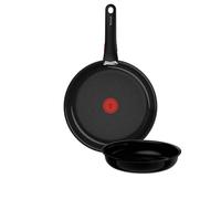 Tefal Ingenio Explore - Batterie de cuisine 3 pièces avec poignée amovible | Set de casseroles et poêle avec technologie Fusioncore brevetée - Cuisson polyvalente du four au réfrigérateur - Gain 70%