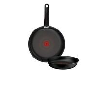 Tefal - Ingenio Explore On Set 2 Poêles et avec Poignée - 22cm - 26cm | Set cuisine avec technologie brevetée Fusioncore - Poêle anti-rayures - Passage plaque four et réfrigérateur - Gain de place