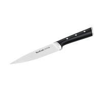 Tefal Ingenio Ice Force Couteau chef 15 cm, Couteau de cuisine, Lame en acier inoxydable allemand, Performances de coupe durables K2320324, Noir