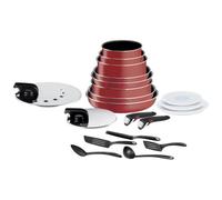 Tefal Ingenio L15291 Ensemble De Casserole Et Poêle 20 Pièces Rouge