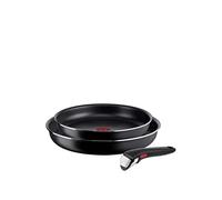 Tefal Ingenio L1549013 Easy Cook & Clean Try Me Lot de 3 poêles anti-adhésives Noir
