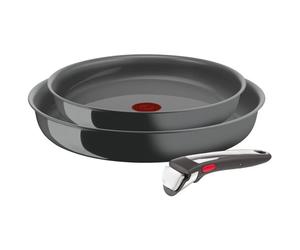 Tefal Ingenio L26191 Lot De Casseroles 3 Pièces Gris