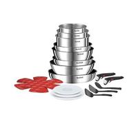 Tefal Ingenio L897sk Lot De Casseroles 20 Pièces Aluminium