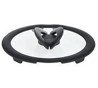 TEFAL Ingenio L9936582 Couvercle en Verre 24 cm, Design plat, Poignée pliable