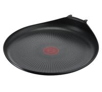 Tefal Ingenio Poêle à crêpe 27 cm, Non induction, Revêtement antiadhésif, Empilable, Compatible lave-vaisselle, Easy Plus L1461004, Noir