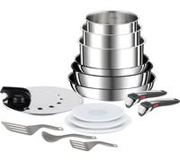 Tefal Ingenio Preference On 15el set de casseroles et poêles en acier inoxydable