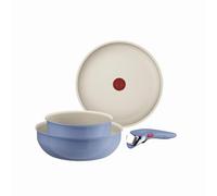 Tefal - Ingenio Serenity Batterie de cuisine - 4 pièces - Bleu