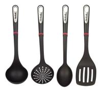 TEFAL - INGENIO Set de 4 Accessoires - Louche / Ecumoire / Cuillère / Spatule - K206S414