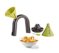Tefal Ingenio Spiralizer Taille légumes, Découpe légumes, 2 tailles de découpe spaghetti et tagliatelle, Poussoir, Accessoire de nettoyage K2298014, Vert/Noir