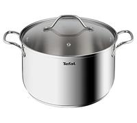 Tefal B8646404 Marmite 26 Cm Inox, Tous Feux Dont Induction, Garantie 5 Ans, Poign?Es Robustes, Couvercle Verre, Intuition Xl