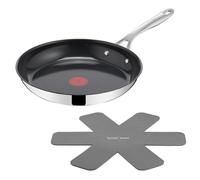 Jamie Oliver by Tefal Direct Cook, Poêle 28cm, Revêtement antiadhésif en céramique, Inox, H8802S34