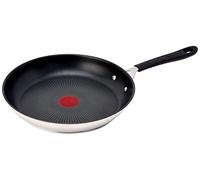 Tefal Jamie Oliver E3030644 Quick & Easy Poêle à frire en acier inoxydable pour induction Argenté 28 cm