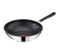 Tefal Jamie Oliver Quick & Easy E3031944 Wok à induction en acier inoxydable Argenté 28 cm